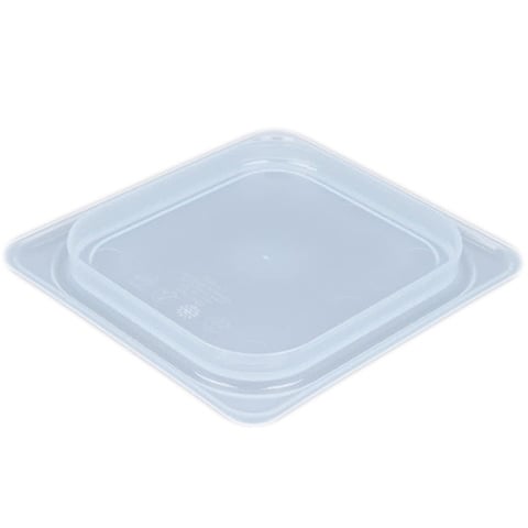 Cambro Polypropylene Seal Cover 1/6 Size Pan, Translucent