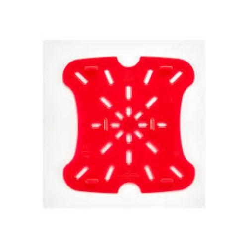 Cambro Polypropylene Drain Shelf For 6Sfspropp & 8Sfspropp, Translucent Red