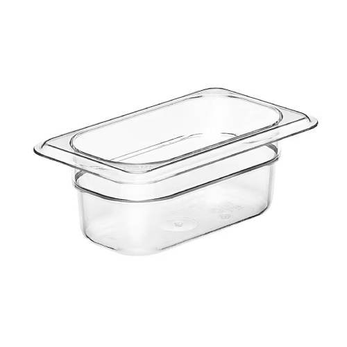 Cambro Food Pan 1/9 Size, 2.5", Clear