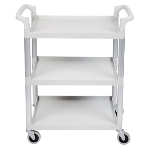 Cambro Knockdown Service Cart, 83.5x41.3x96.5cm, Speckled Gray