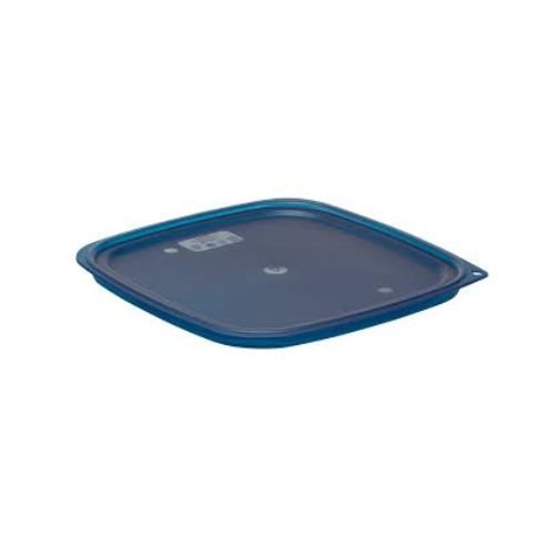 Cambro Freshpro PP Seal Lid For 12/18/22Qt Camsquare Container, Translucent Blue