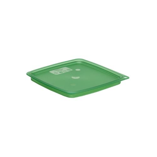 Cambro Freshpro PP Seal Lid For 2/4Qt Camsquare Container, Translucent Green