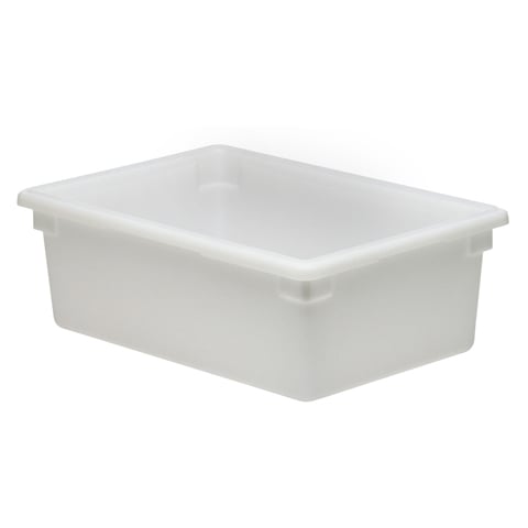 Cambro Polyethylene Food Storage Box L46xW66xH30cm, 64.4L, White, Camwear