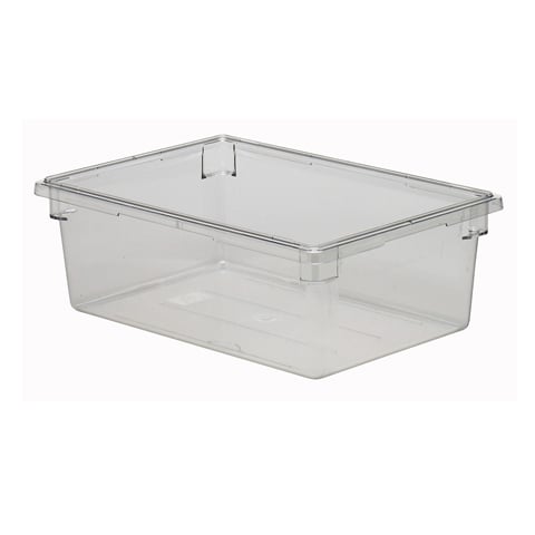 Cambro Food Storage Box L66xW46xH23cm, 49.2L, Clear, Camwear