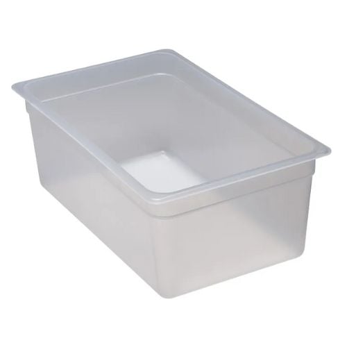 Cambro Polypropylene 1/1 Size GN Food Pan H20cm / H8", Translucent