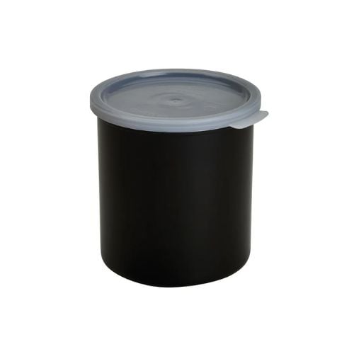 Cambro Polypropylene Solid Colour Crock/Condiment Container 2.7qt With Lid, Black