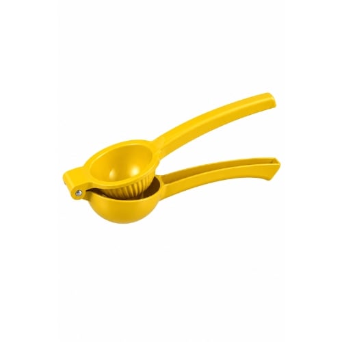 Aluminium Citrus Juice Press For Lemon L22.3xW7.5xH4.5cm,Yellow