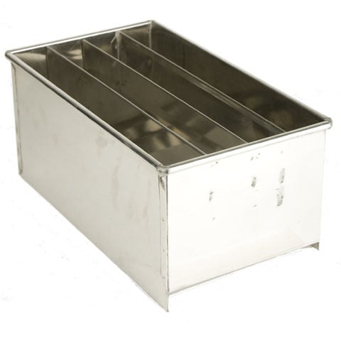 CCK Stainless Steel Knife Box 4 Slots