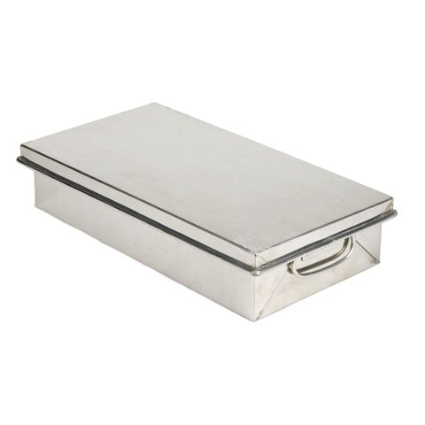 CCK Stainless Steel Dim Sum Box With Cover 12x6"