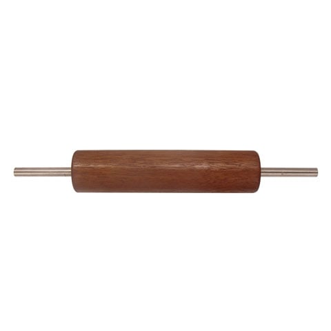 CCK Wooden Rolling Pin Stainless Steel Rod #1