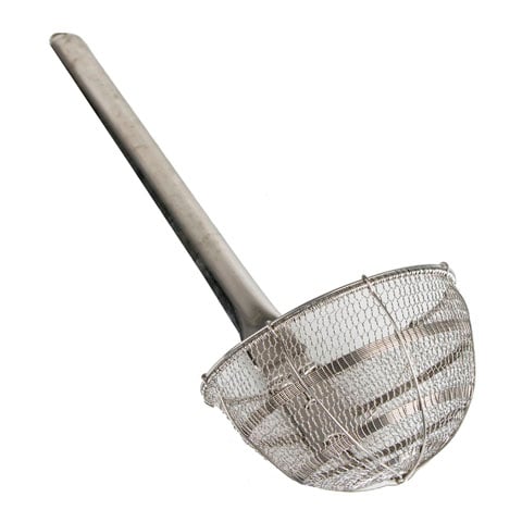 CCK Stainless Steel Deep Noodle Strainer With Stainless Steel Handle 5.5"