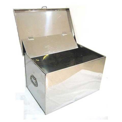 CCK Stainless Steel Maltose Box With Cover L48xW32xH28cm