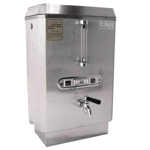 CCK Stainless Steel Electric Water Boiler L34xW21xH55.5cm, 6Gal, 220V/50Hz/2Kw, Wall-Mounting ==6 Months Warranty==