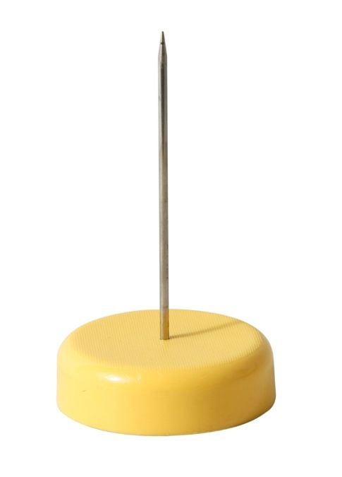 CCK Stainless Steel Bill Spike , Yellow Base