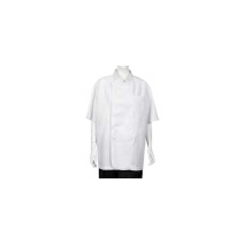 CCK Short Sleeve Chef's Uniform Thin (White Button) XXL