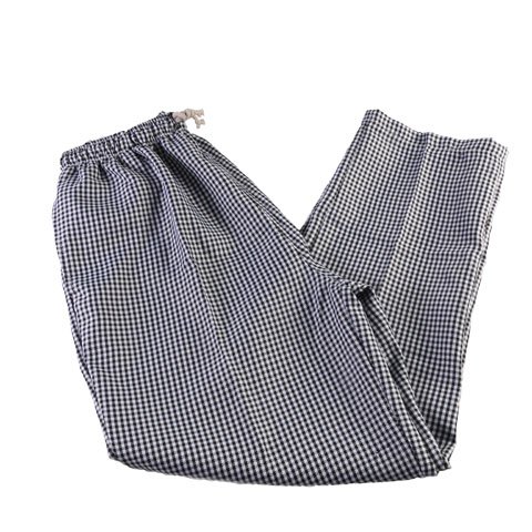 CCK Black/White Checked Chef's Pants, (XL)