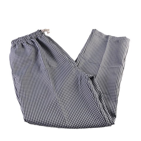 CCK Black/White Checked Chef's Pants, (XXXL)