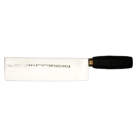 CCK Stainless Steel Duck Slicing Knife With Plastic Handle (Black) 8"