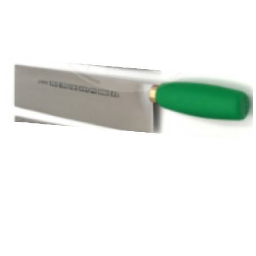 CCK Stainless Steel Duck Slicing Knife With Plastic Handle (Green) 8"