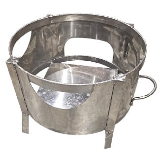 CCK Stainless Steel Stand For Frying Stove (Short) H14"