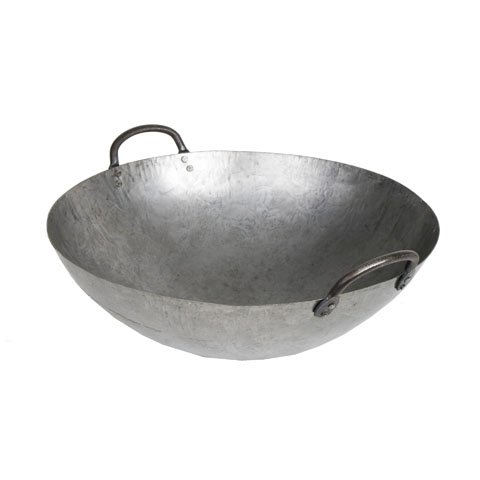 CCK Light Duty Iron Wok 15" 1mm (depth 5.25")