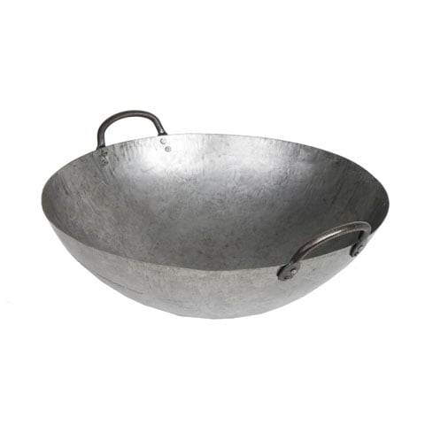 CCK Light Duty Iron Wok 16" 1mm (depth 5.5")