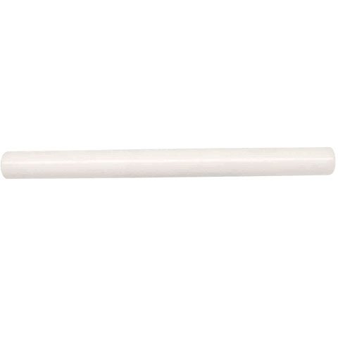 CCK Plastic Rolling Pin L28xØ2cm, White