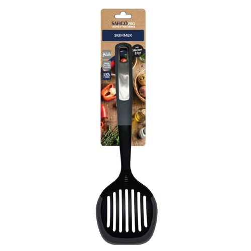 Safico Fibreglass Nylon Skimmer With Silicone Edge L34cm Heat Resistant To 200°C