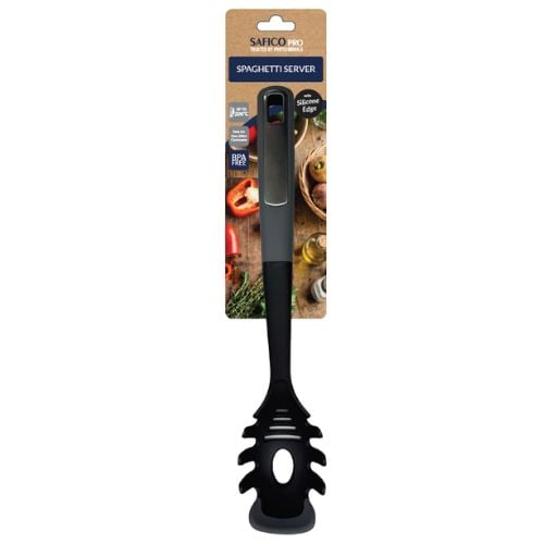 Safico Fibreglass Nylon Spaghetti Server With Silicone Edge L32.5cm Heat Resistant To 200°C