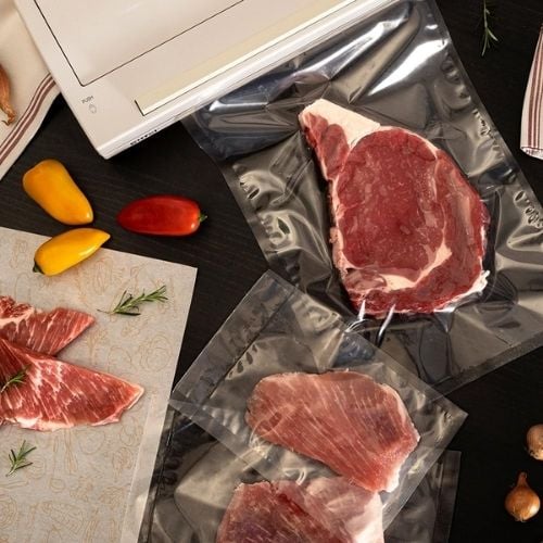 Safico Pro 80 Micron Plain Vacuum Bags 30x40cm, -40°/+121°C, 100pcs/pack, 10packs/ctn