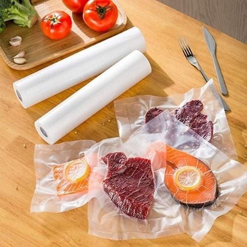 Safico Pro 105 Micron Embossed Vacuum Bag Roll L600Mxw20cm, -40°/+121°C, 2 Rolls/Pack, 18packs/ctn