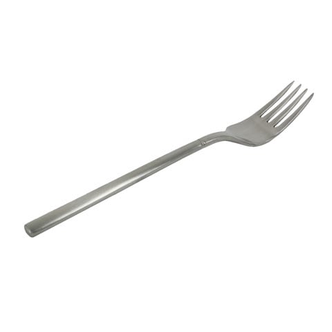 Safico Stainless Steel Table Fork L19.6cm, Brushed Metal, Finity (5mm)