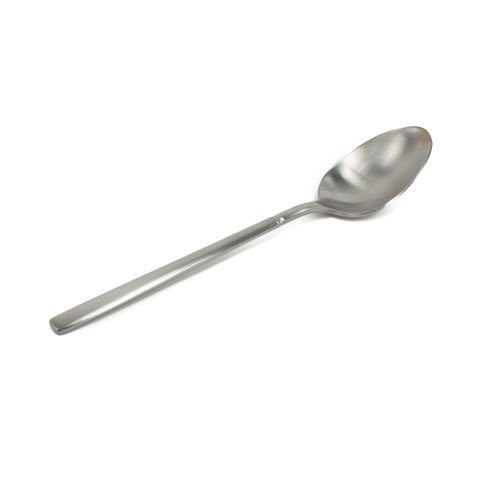 Safico Stainless Steel Dessert Spoon L18.4cm, Brushed Metal, Finity (5mm)