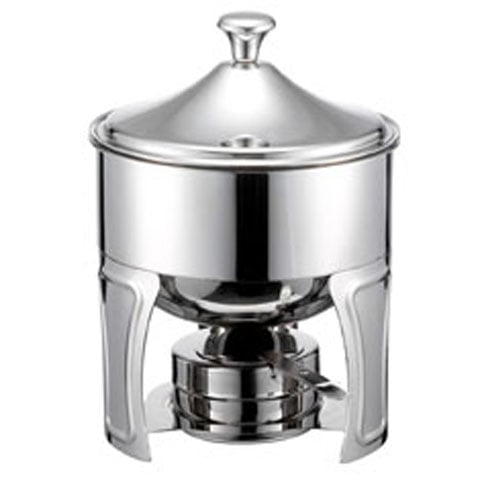 Safico Stainless Steel Sauce Station, Ø19xH25.5cm, 1.3L, Mirror Finish