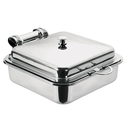 S/S SQ INDUCTION CHAFING DISH, L39.4xW51xH20cm, SAFICO