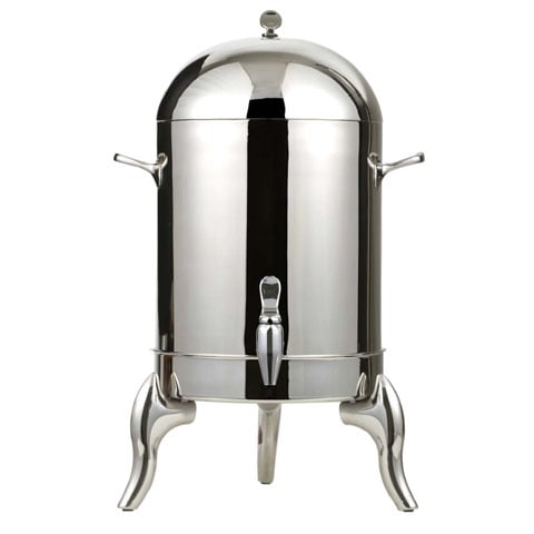 Safico Stainless Steel Double Wall Coffee Urn 12L with Stainless Steel Faucet, L36xW42xH58cm