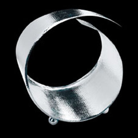 Safico Stainless Steel Food Holder, L43xW30xH41cm, Hammered Finishing
