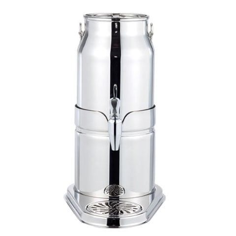 Safico Stainless Steel Milk Dispenser with Mirror Finished Base & Plated, 4.3L, L23.5xW36.5xH42cm