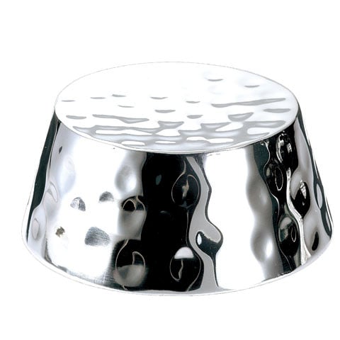 Safico Stainless Steel Round Buffet Riser Ø14xH6.0cm, Hammered Finish
