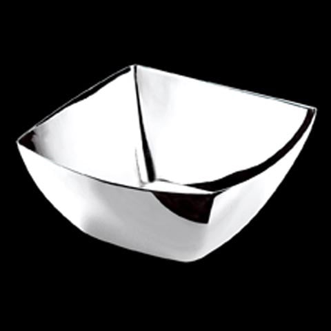 Safico Stainless Steel Square Bowl, L11.8xW11.8xH5cm, Mirror Finishing