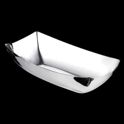 Safico Stainless Steel Rectangle Bowl, L29.2xW15xH7.4cm, Mirror Finishing