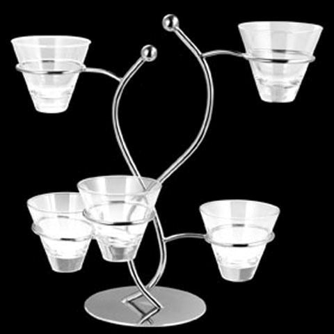 Safico Stainless Steel Bowl Stand (without Bowl), L36.5xW21.5xH36.5cm