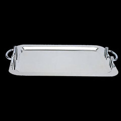 Safico Stainless Steel Rectangle Tray with Handle 65x42x6.5cm