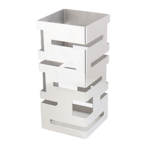 Safico Stainless Steel Square Multi-Level Riser (Thickness 2cm), L15.2xW15.2xH33.6cm