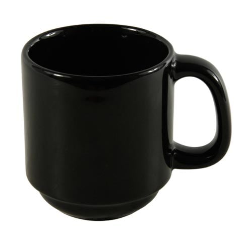 Vertex Stackable Summit Mug, 10oz , Black