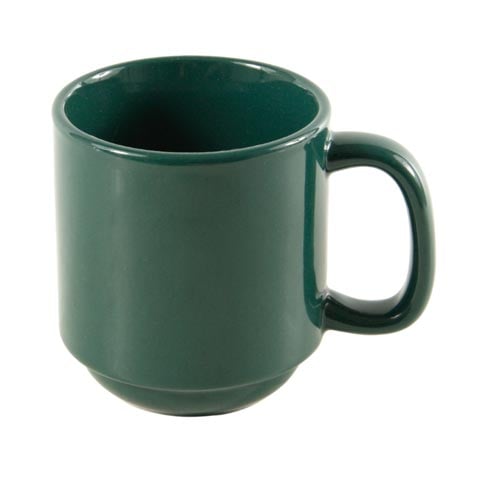 Vertex Stackable Summit Mug, 10oz , Forest Green