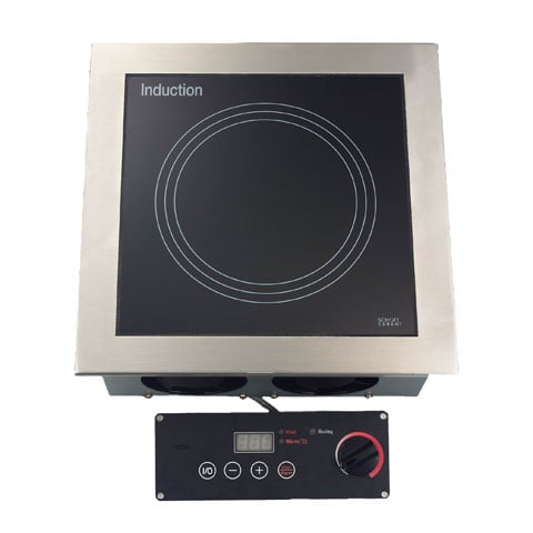 Safico Pro Drop-In Single Hob Induction Stove 2800W/12.8Amp