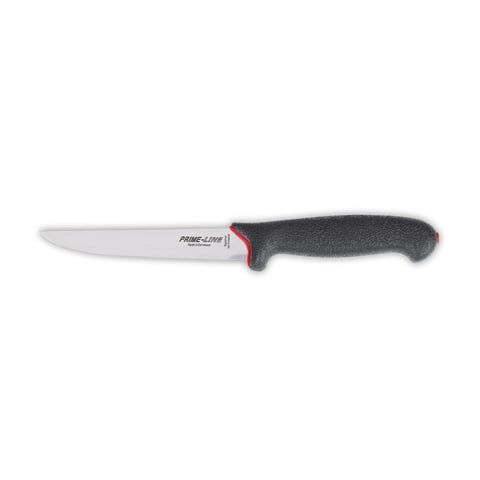 Giesser Boning Knife 15cm With Stiff Blade, Plastic Handle Black, Prime Line