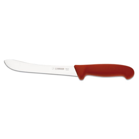 Giesser Skinning/Depilating Knife 18cm, Plastic Handle Red