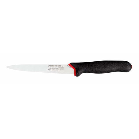 Giesser Filleting Knife 16cm, Plastic Handle Black, Prime Line